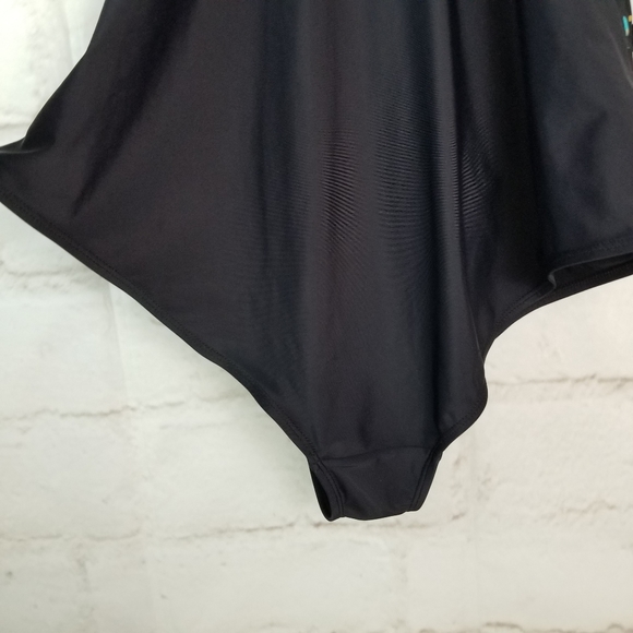 Krystal Maillot Plus 20W Black One Piece Swimsuit - Picture 7 of 14
